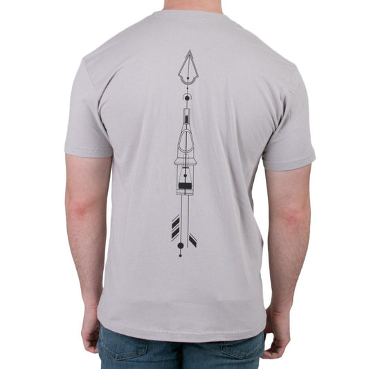 Quartz Light Grey Tee - Peak Needles