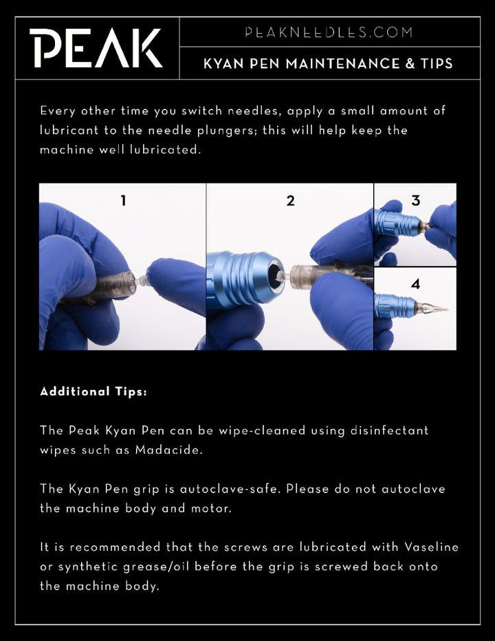 Kyan Pen Maintenance