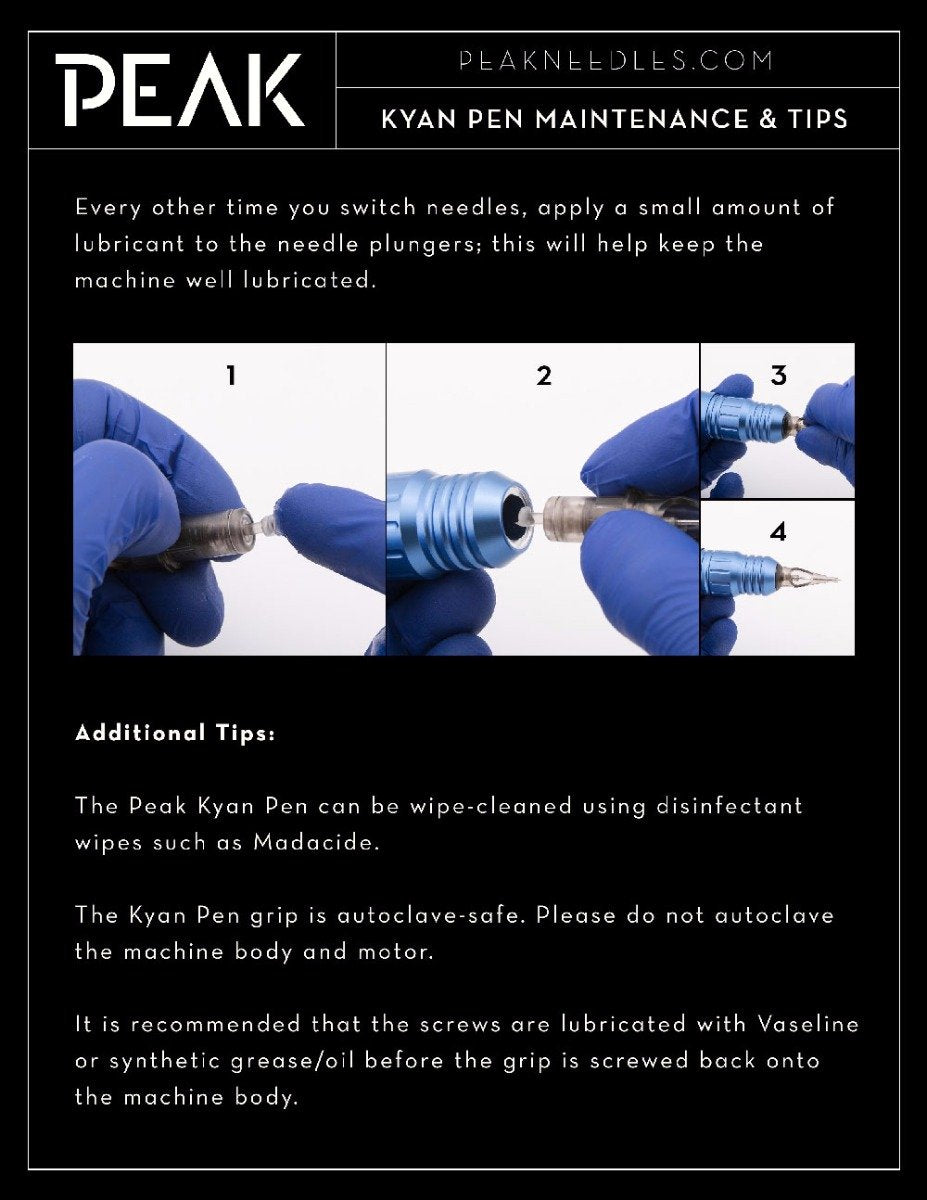 Kyan Pen Maintenance