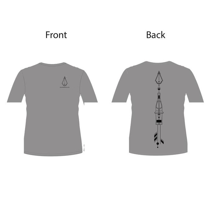 Quartz Light Grey Tee - Peak Needles