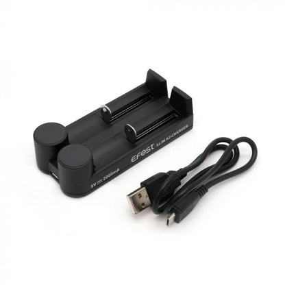 Efest Slim K2 USB Battery Charger - Peak Needles
